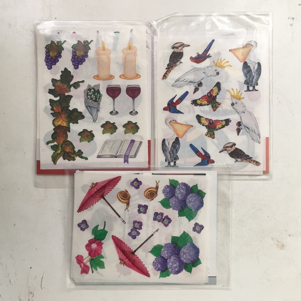 The Creative Memory Collection Stickers Pacific Garden German Australia